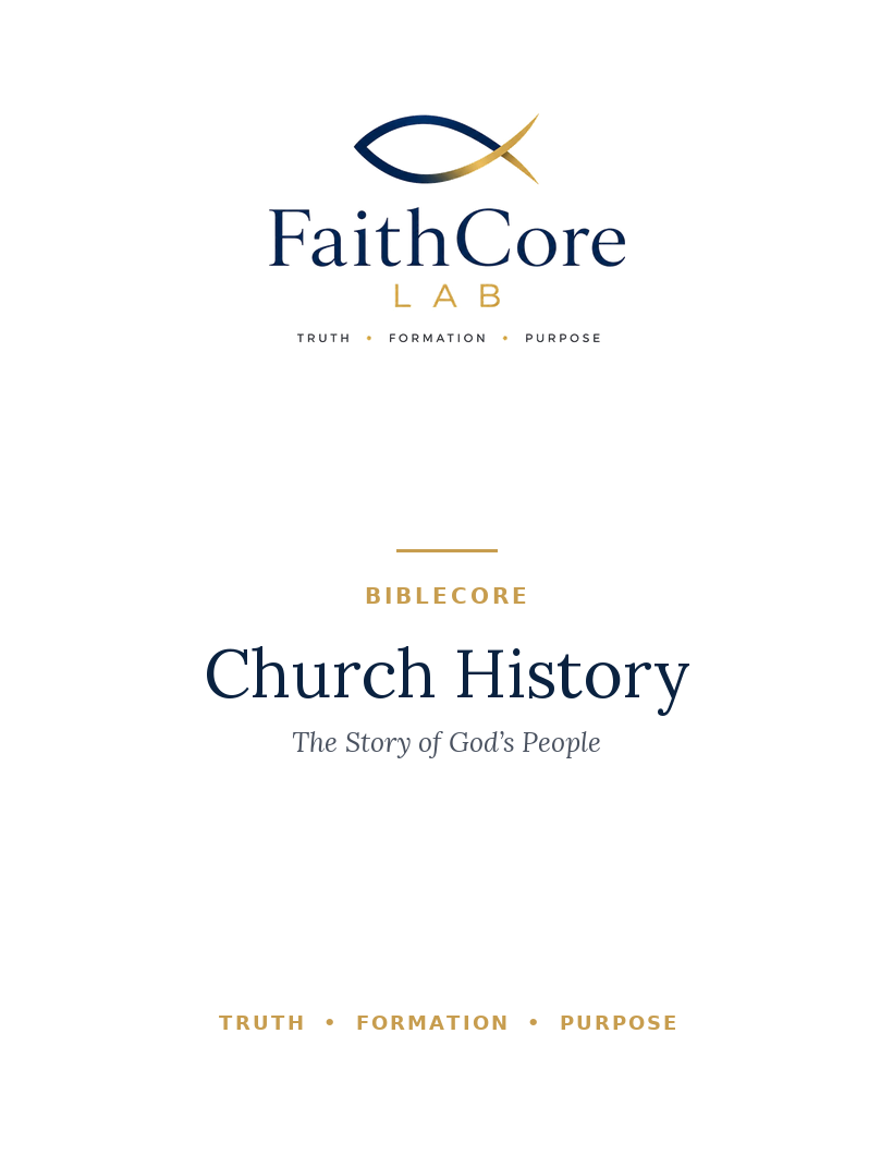 Church History: The Story of God’s People course cover