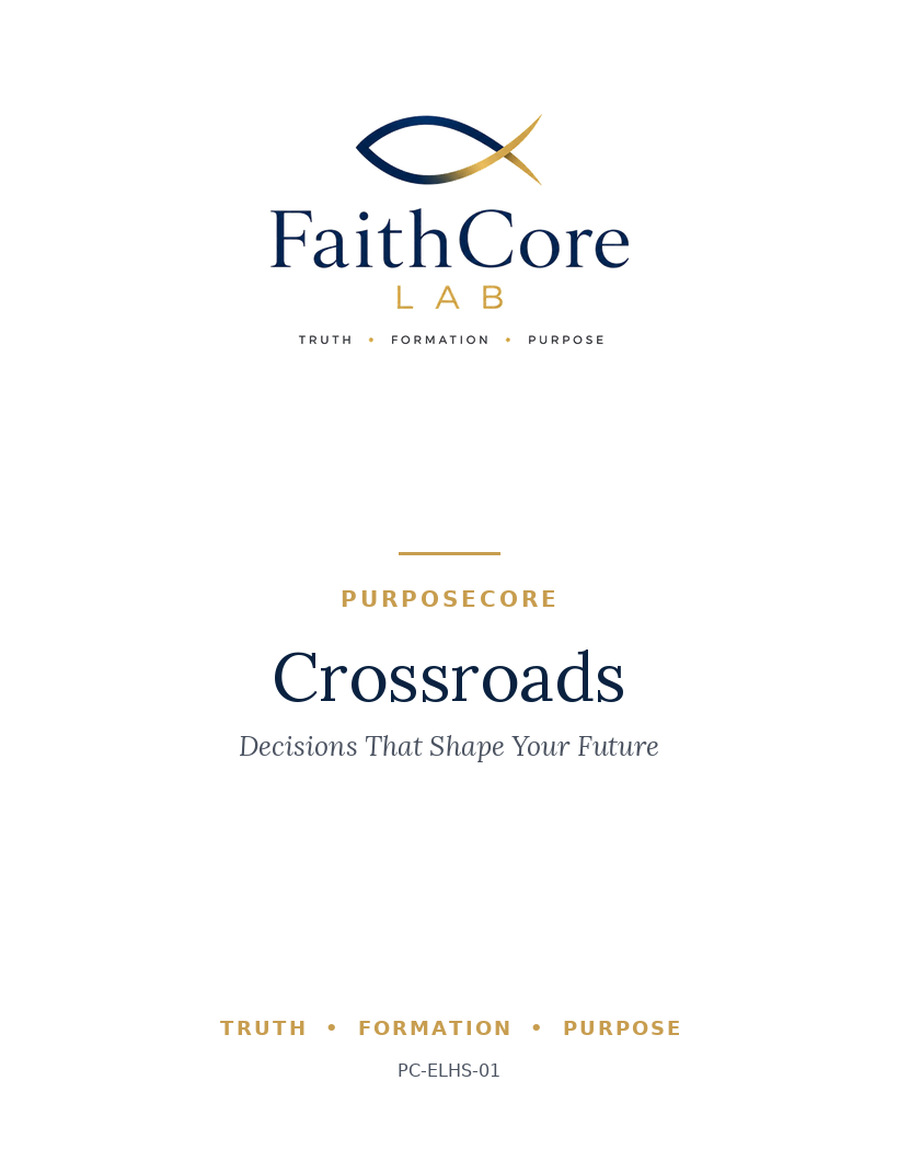 Crossroads: Decisions That Shape Your Future course cover