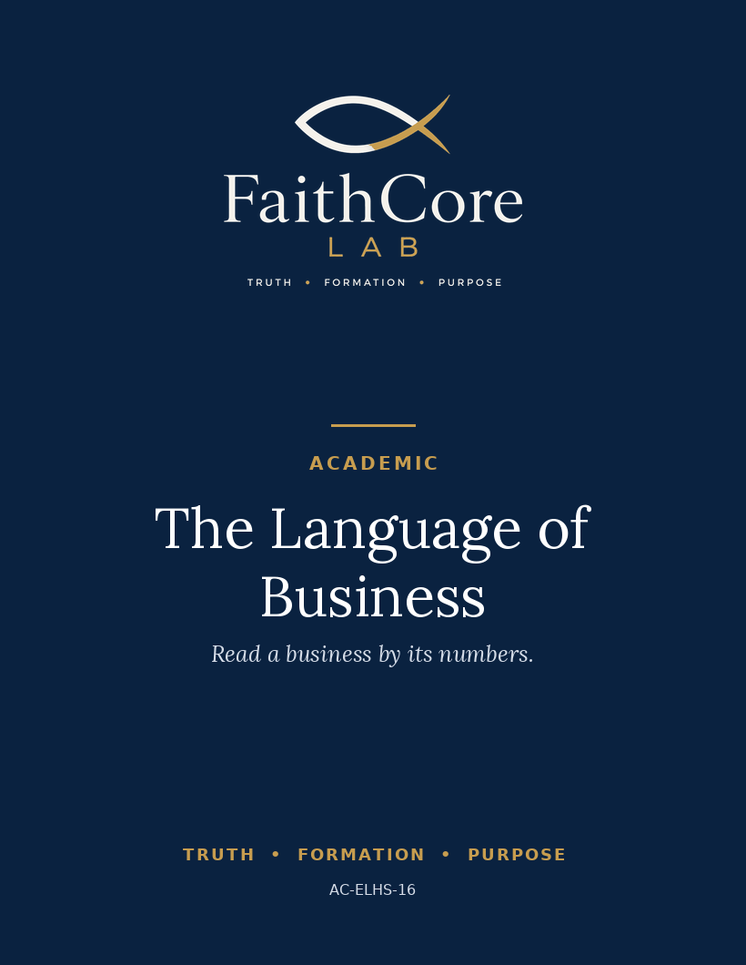 The Language of Business course cover