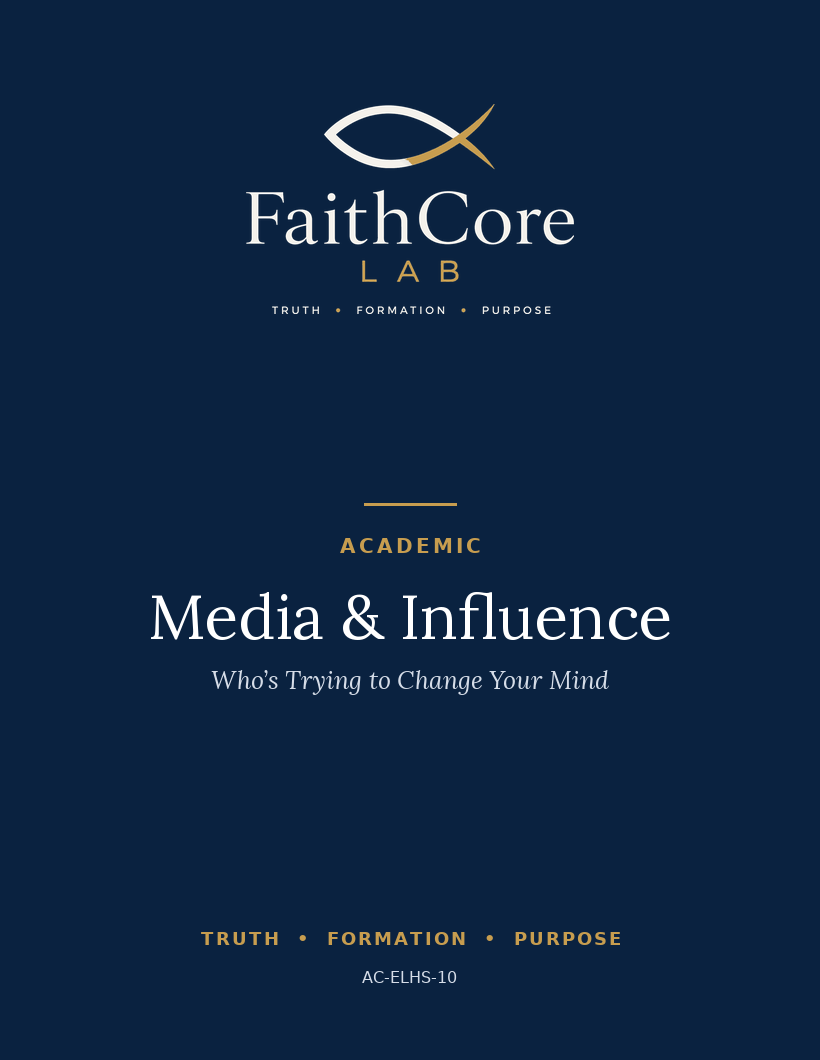 Media & Influence: Who’s Trying to Change Your Mind course cover