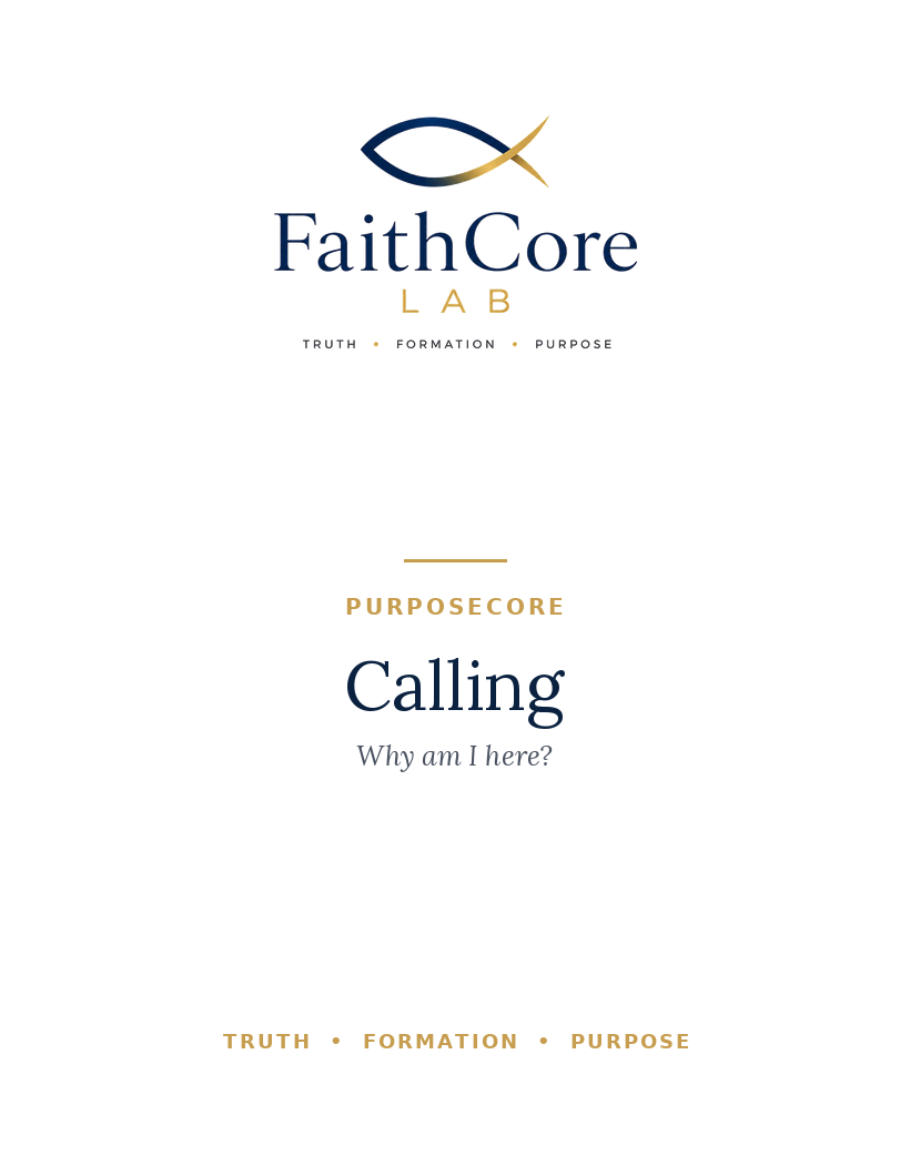 Calling course cover