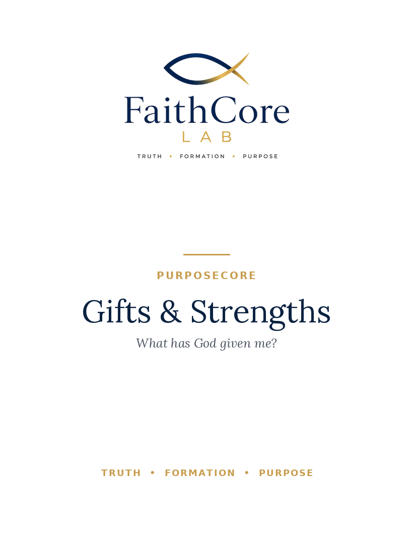 Gifts & Strengths course cover