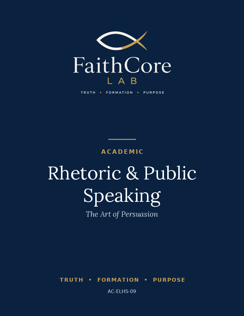 Rhetoric & Public Speaking: The Art of Persuasion course cover